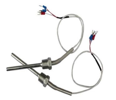 Simple armored thermal resistance/thermocouple